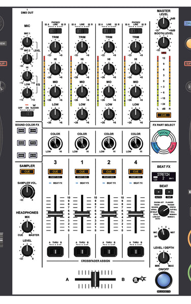 Pioneer DJ DDJ FLX10 MIXER Skin White